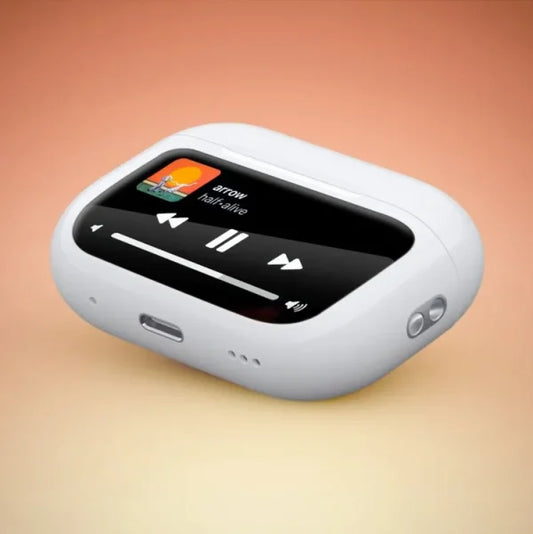 Airpods Pro With Digital Display – Anc And Transparency- Touch Volume Control – Digital Screen – Smooth Display